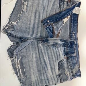 American Eagle Outfitters Women's Blue Denim Shorts